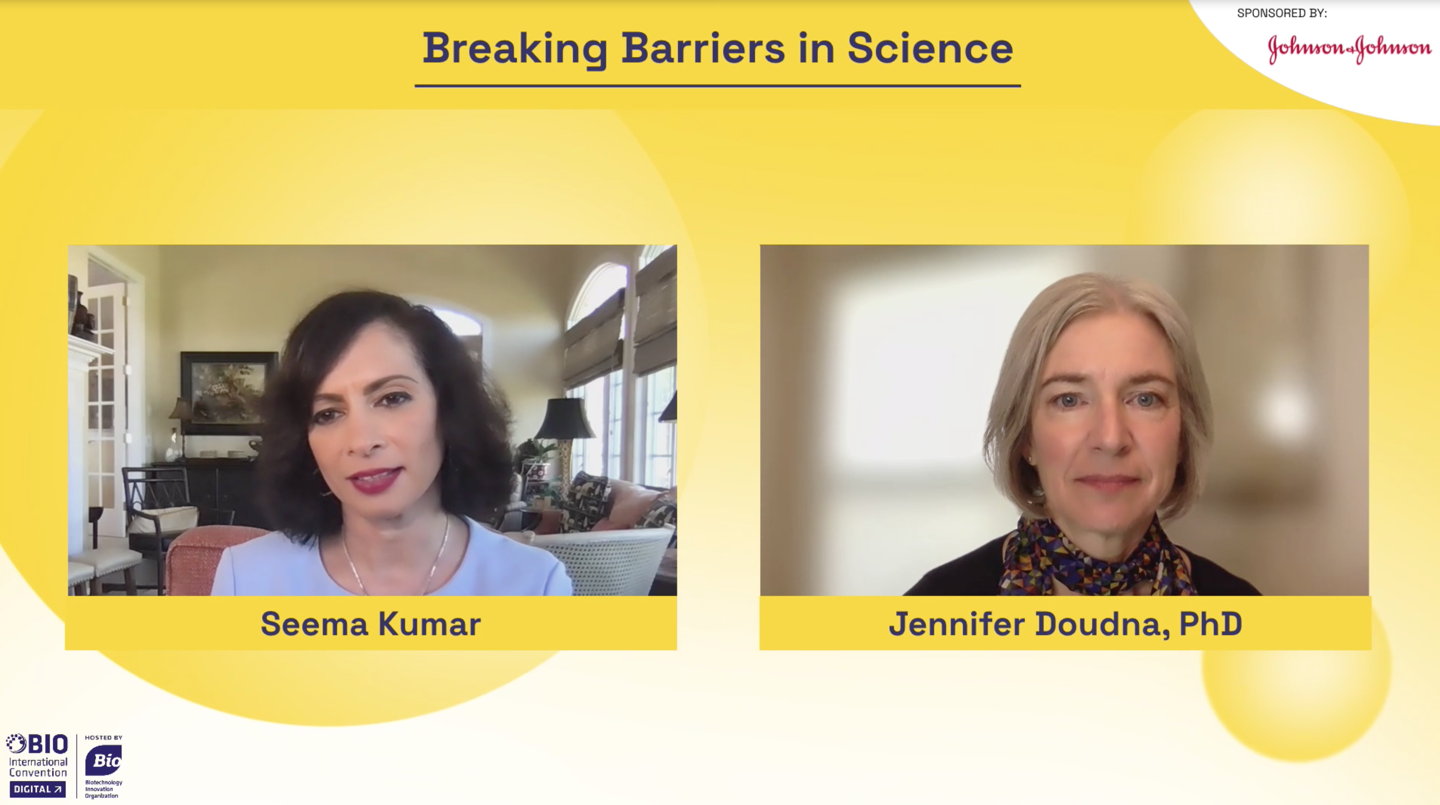 Johnson & Johnson's Seema Kumar interviews Dr. Jennifer Doudna