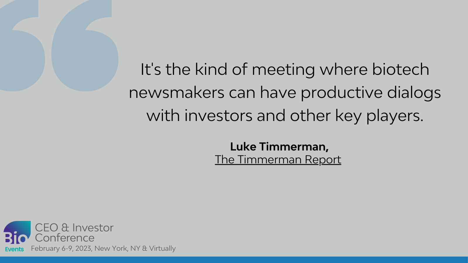 Luke Timmerman Testimonial