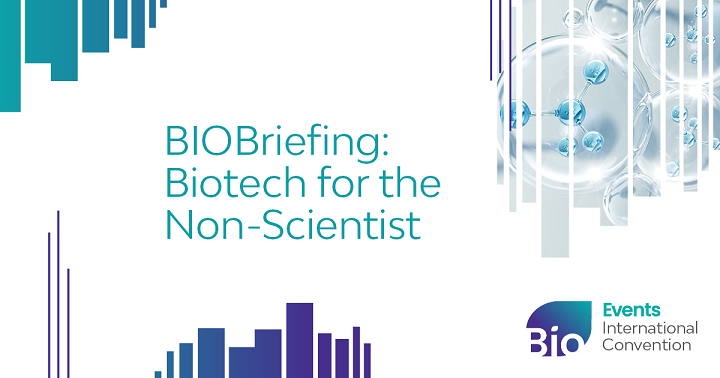 BIOBriefing Biotech for the Non-Scientist course logo for 2023