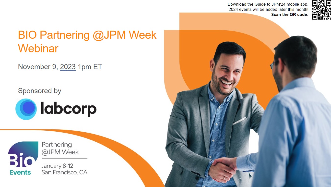 BIO Partnering at JPM Week Overview video card image