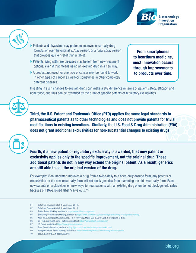 Patents Drive Innovation of Both New and Improved Products