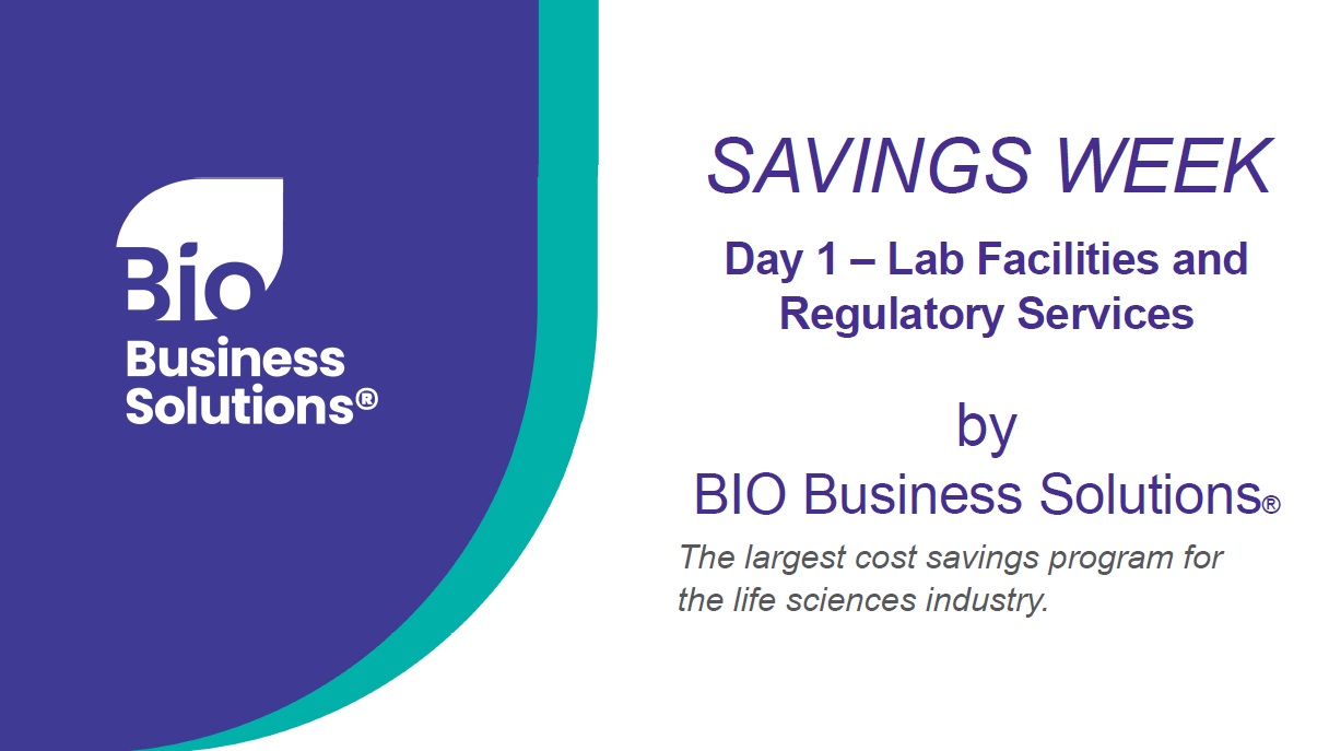 BIO Savings Week - Day 1 video tile