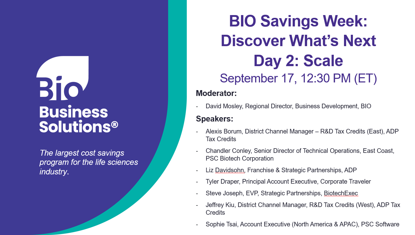 Video tile_BIO Savings Week: What's Next -- Scale