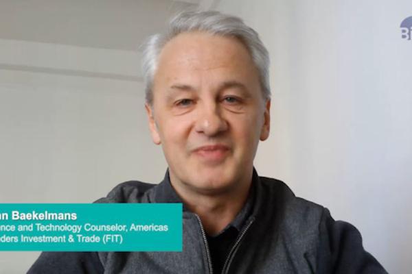 John Baekelmans, Science and Technology Counselor, Americas, Flanders Investment & Trade