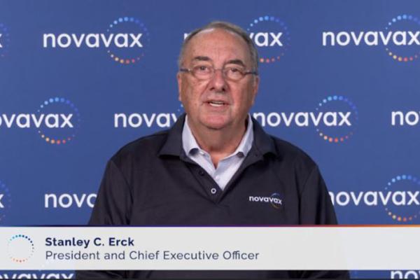 Stanley C. Erck, President and CEO, Novavax