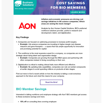 Biotech Companies Aon Findings May Newsletter