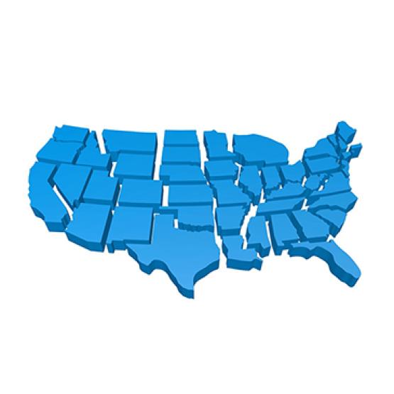 Map of USA