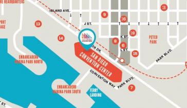 San Diego Convention Center Seating Chart