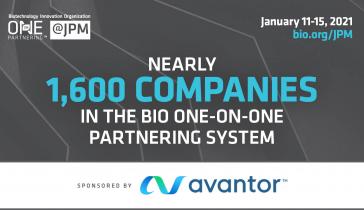 1,600 Companies in the BIO Partnering System: BIO at JPM
