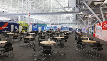 Partnering tables and rooms at convention