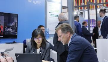 2 people huddle chat image square resized