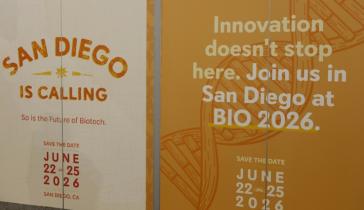 BIO 2026 San Diego signage
