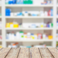 Pharmacy counter
