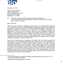 FTC HSR Comments