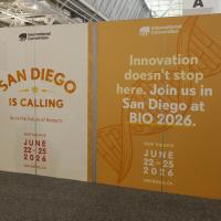BIO 2026 San Diego signage