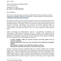 CSBA Letter to OMB
