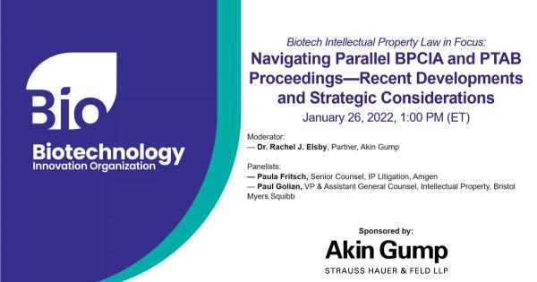 Navigating Parallel BPCIA and PTAB Proceedings | BIO