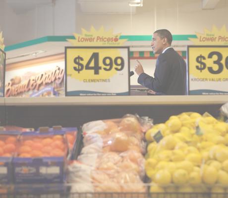 Obama produce