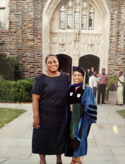 Dr. Michelle McMurry-Heath at her Harvard graduation.