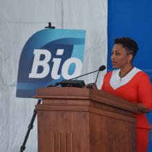 Dr. Michelle McMurry-Heath speaking
